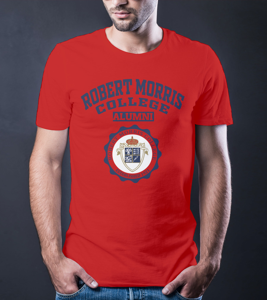 Robert Morris College Alumni Established 1921 Crest T-Shirt