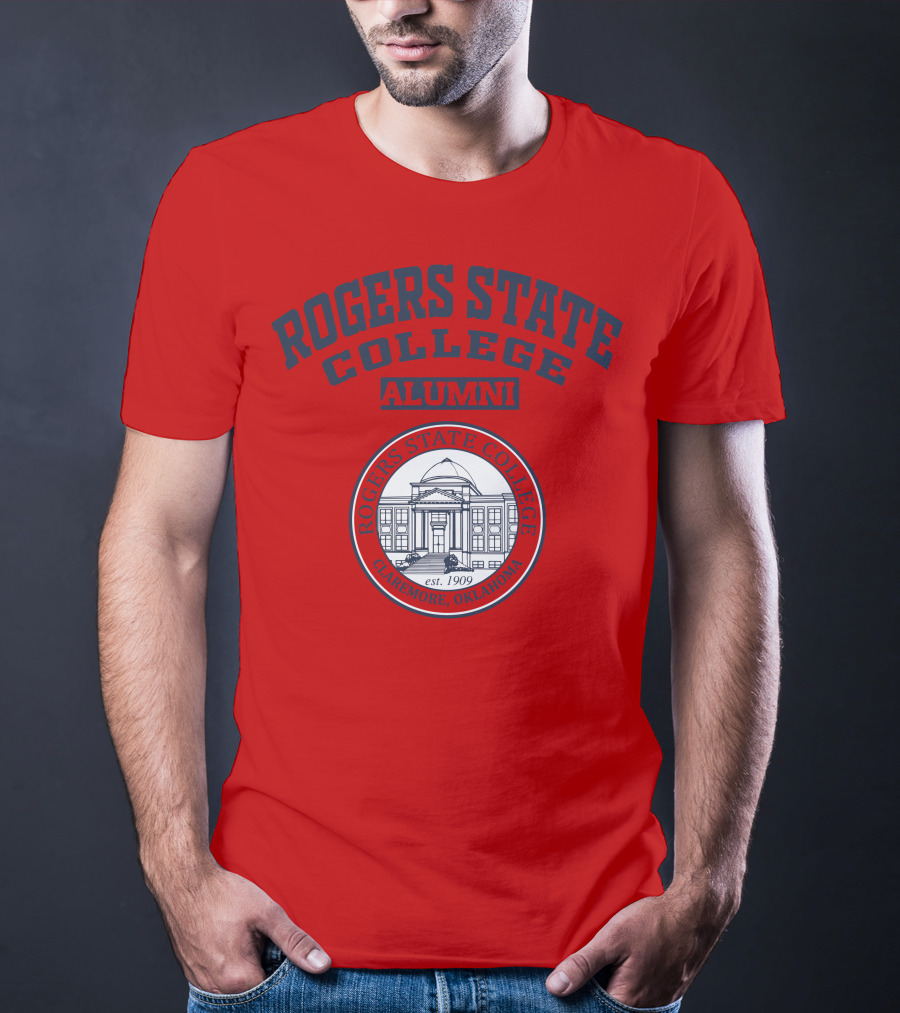 Rogers State College Alumni Claremore Oklahoma Est 1909 T-Shirt