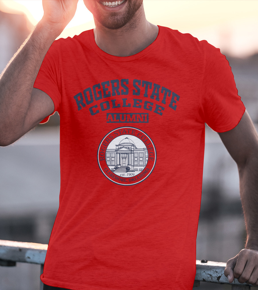 Rogers State College Alumni Claremore Oklahoma Est 1909 T-Shirt