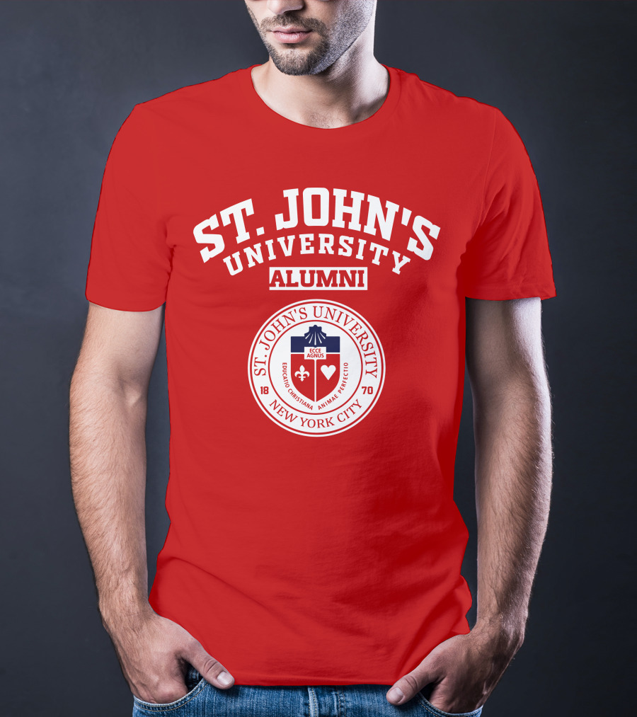 St. John's University Alumni New York City 1870 Ecce Agnus T-Shirt