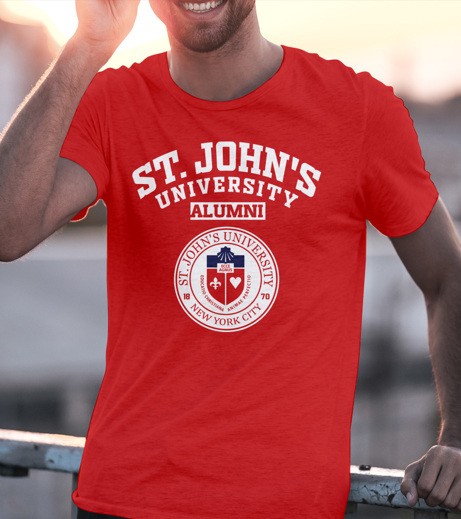 St. John's University Alumni New York City 1870 Ecce Agnus T-Shirt