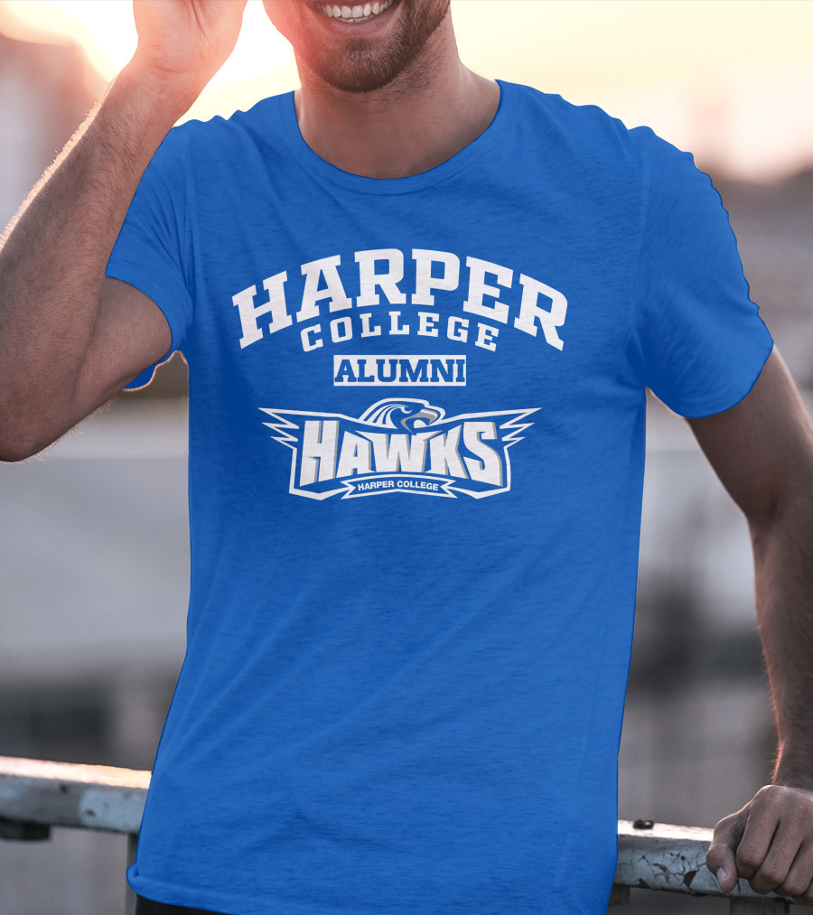 Harper College Alumni Hawks Harper College T-Shirt