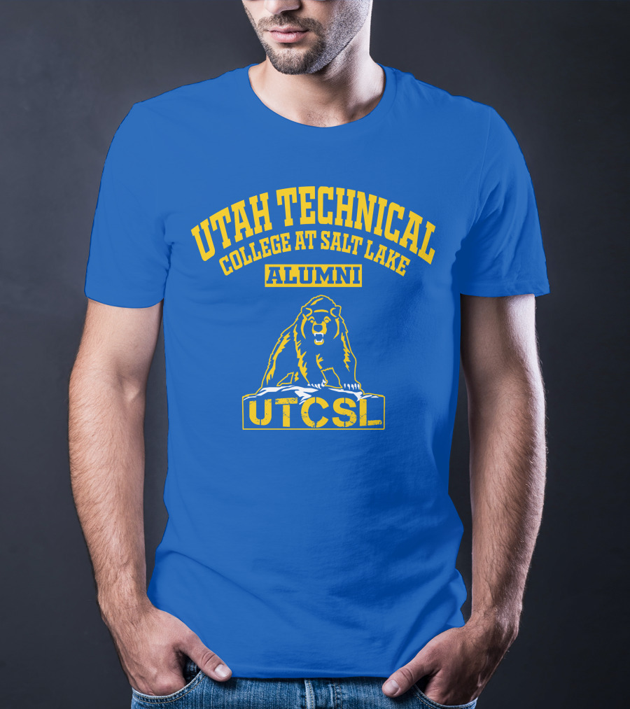 Utah Technical College At Salt Lake Alumni UTCSL Bear T-Shirt