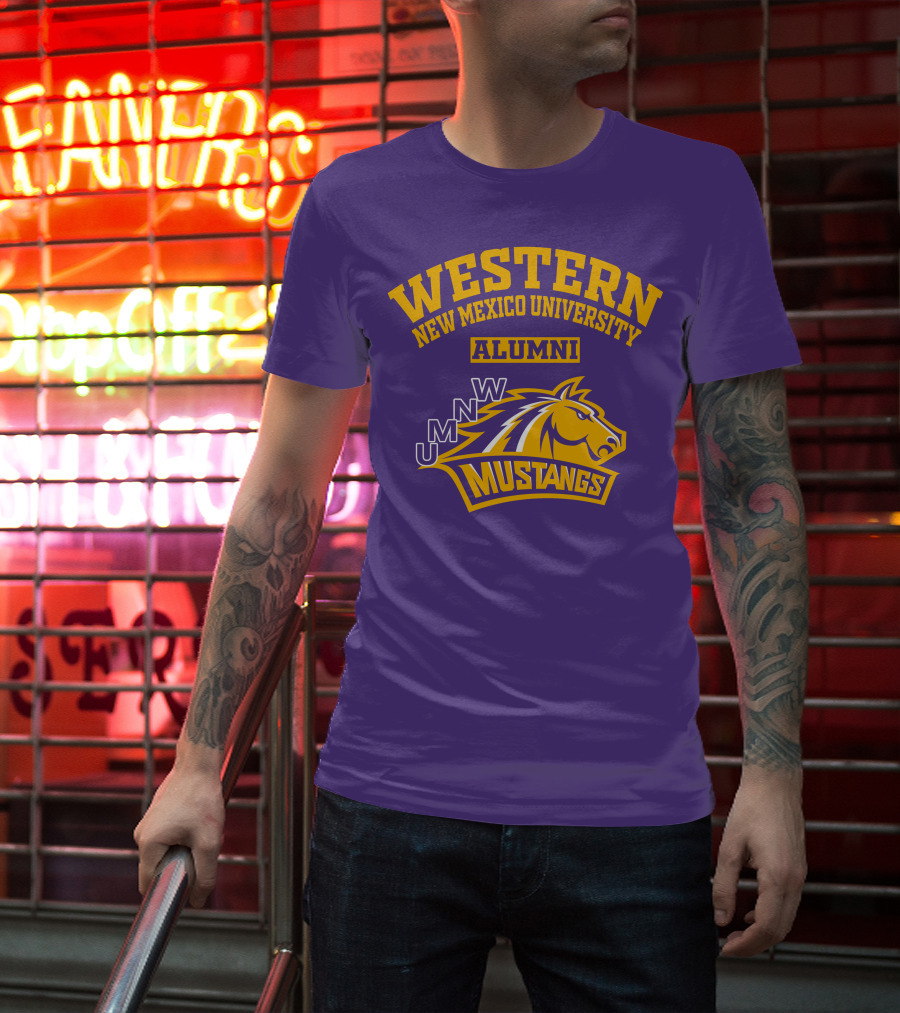 Western New Mexico University Alumni Mustangs Unm Wnmu T-Shirt