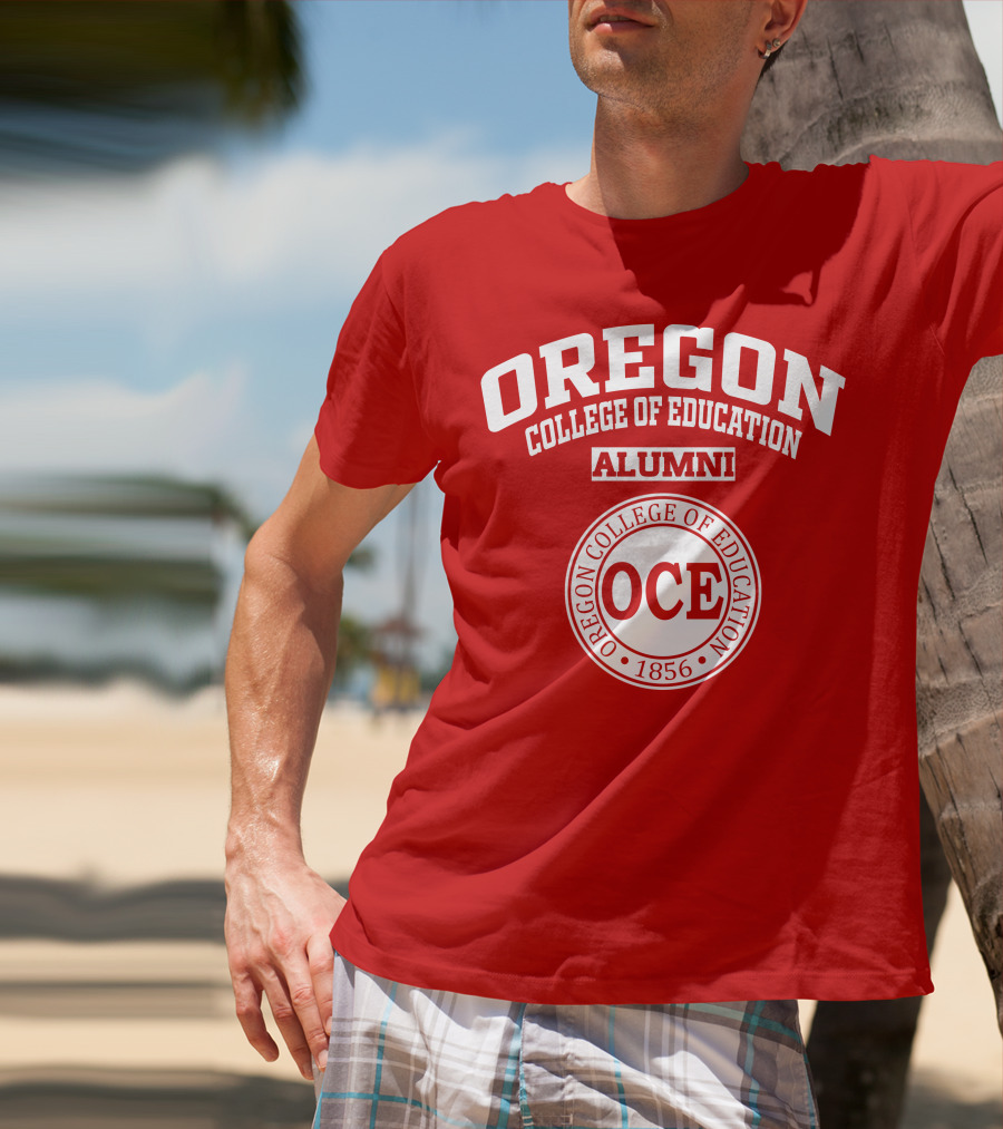 Oregon College Of Education Alumni 1856 OCE T-Shirt