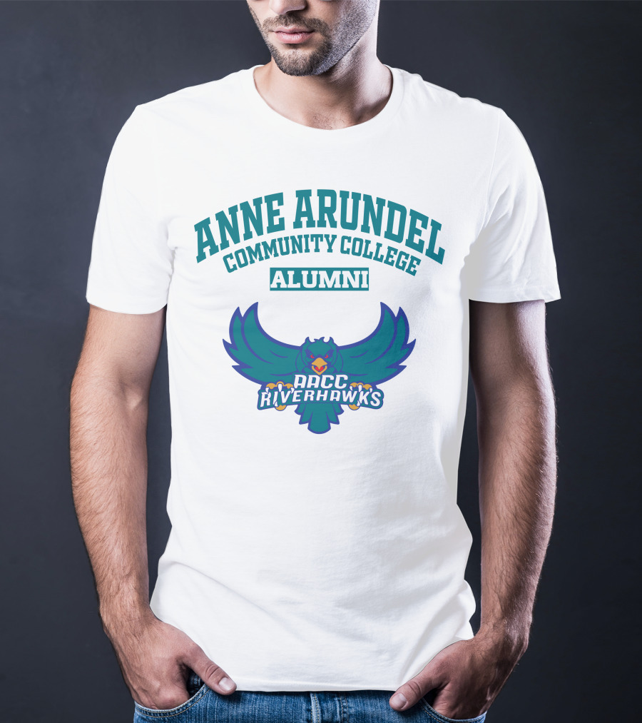 Anne Arundel Community College Alumni AACC Riverhawks T-Shirt