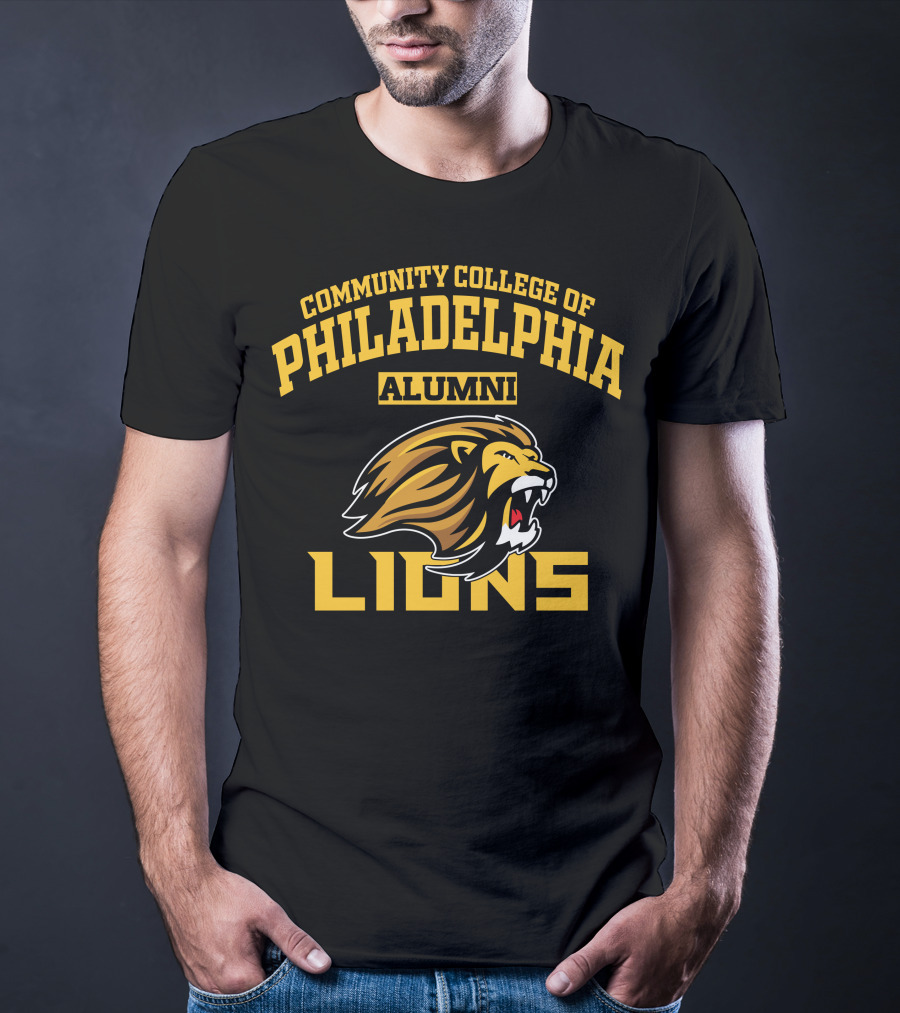 Community College Of Philadelphia Alumni Lions T-Shirt