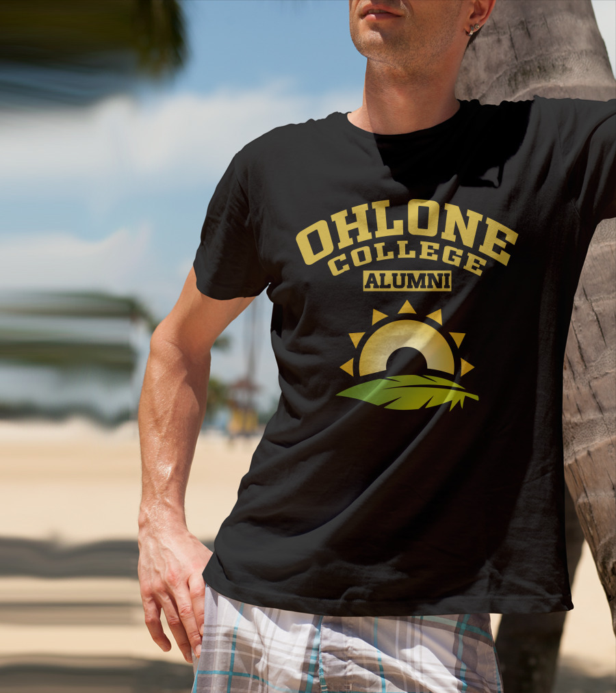 Ohlone College Alumni Sun And Leaf T-Shirt