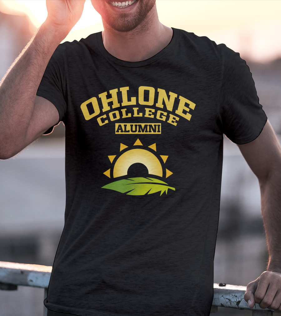 Ohlone College Alumni Sun And Leaf T-Shirt