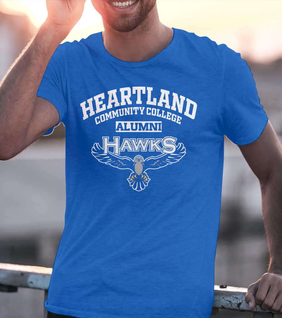 Heartland Community College Alumni Hawks T-Shirt