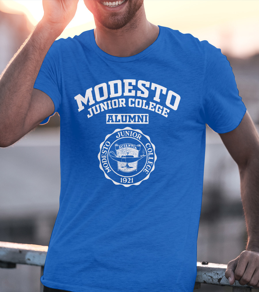 Modesto Junior College Alumni Scientia Seal 1921 T-Shirt