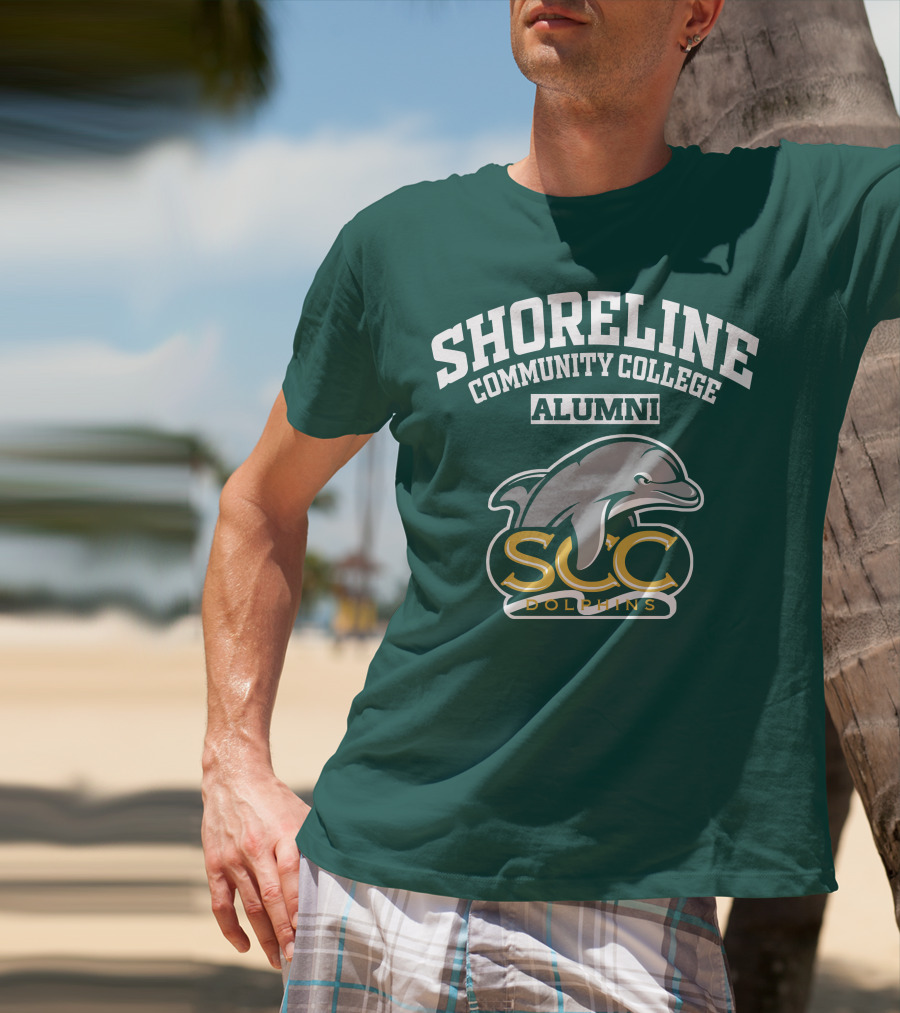 Shoreline Community College Alumni SCC Dolphins T-Shirt