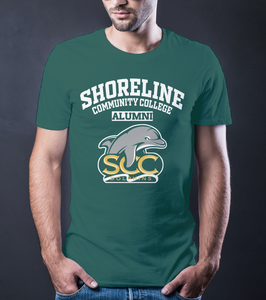 Shoreline Community College Alumni SCC Dolphins T-Shirt