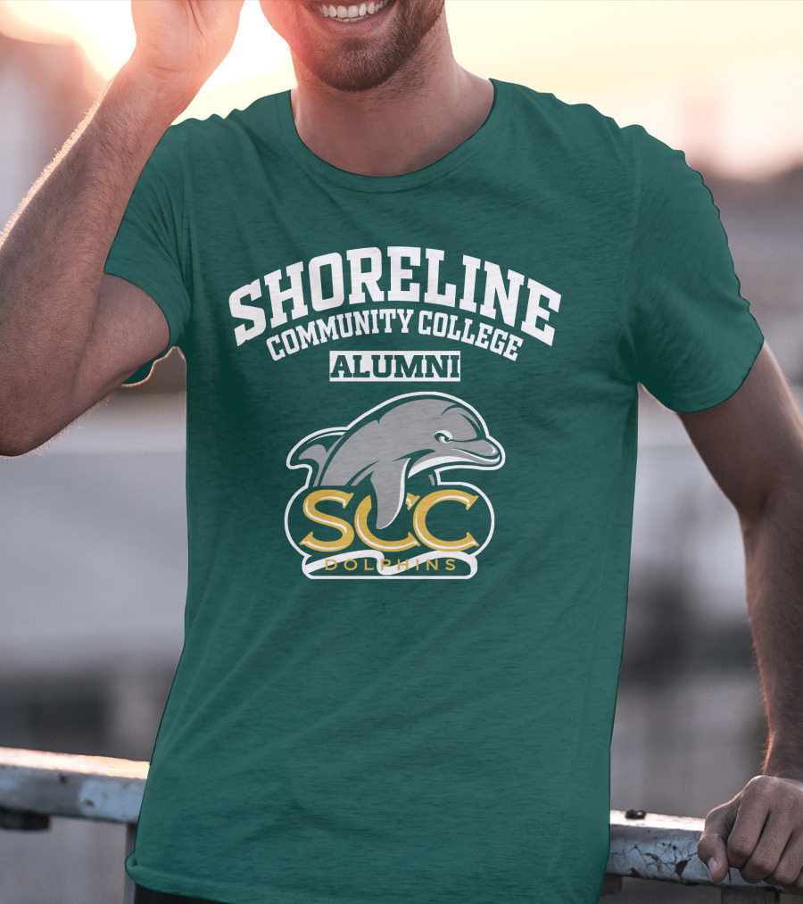 Shoreline Community College Alumni SCC Dolphins T-Shirt