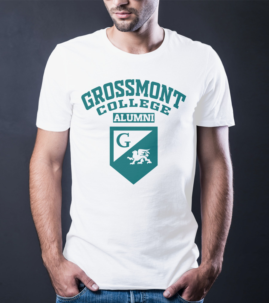 Grossmont College Alumni Griffin Shield Emblem T-Shirt
