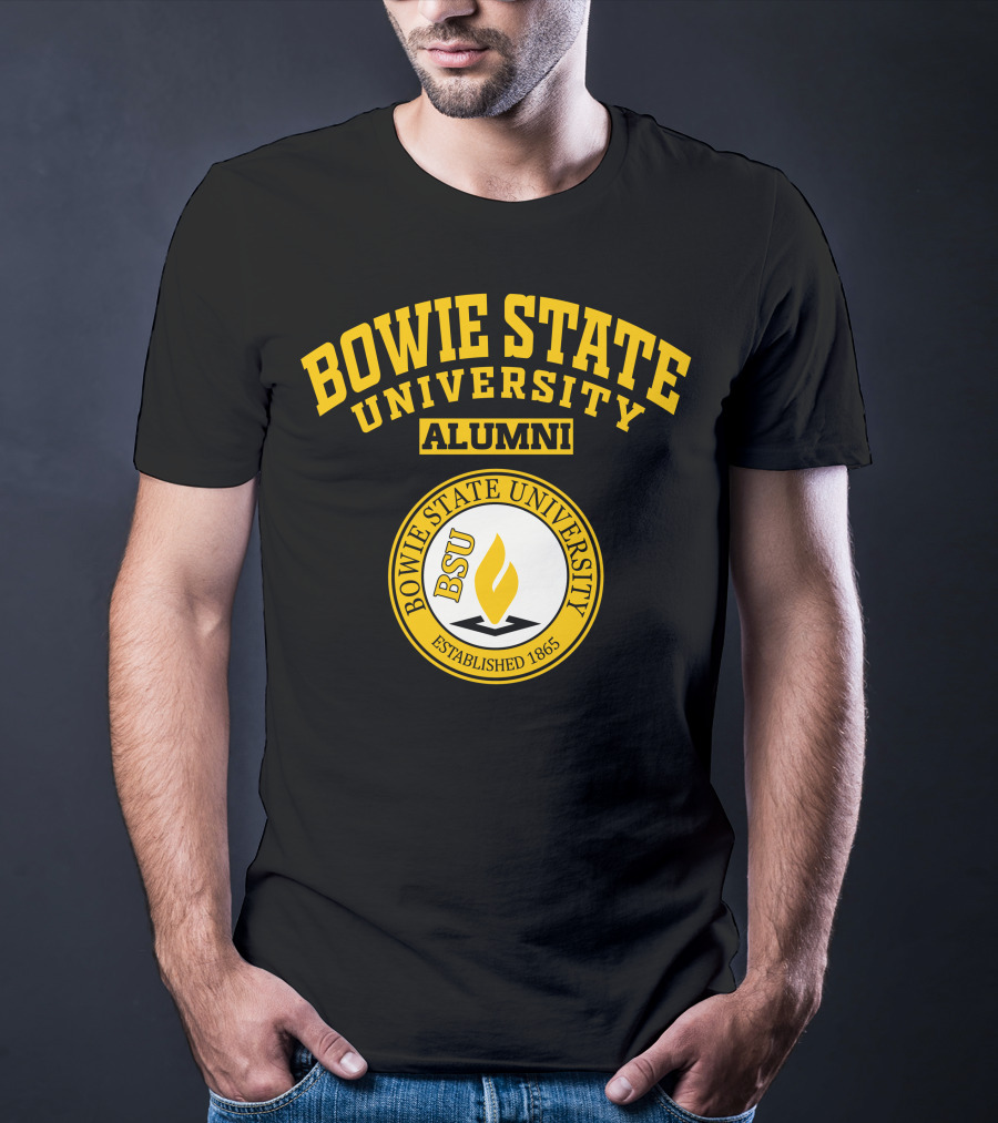 Bowie State University Alumni BSU Established 1865 T-Shirt