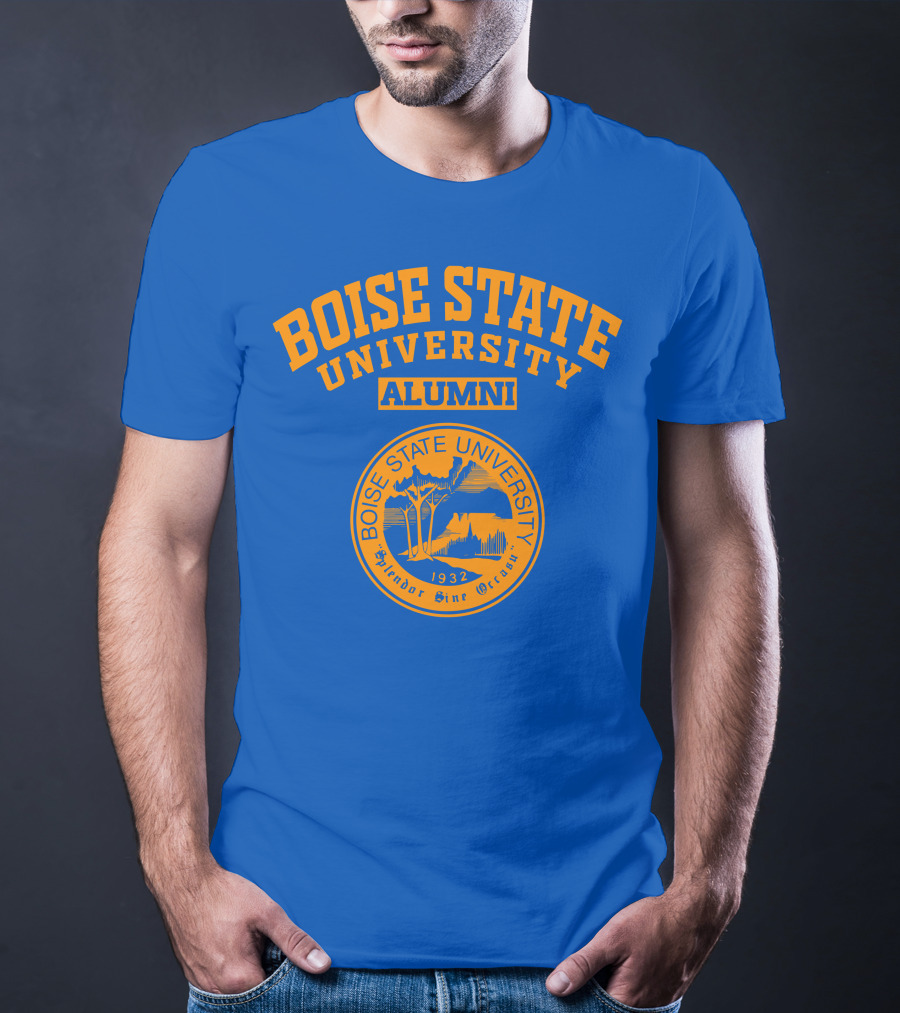 Boise State University Alumni 1932 Splendor Sine Occasu Seal T-Shirt