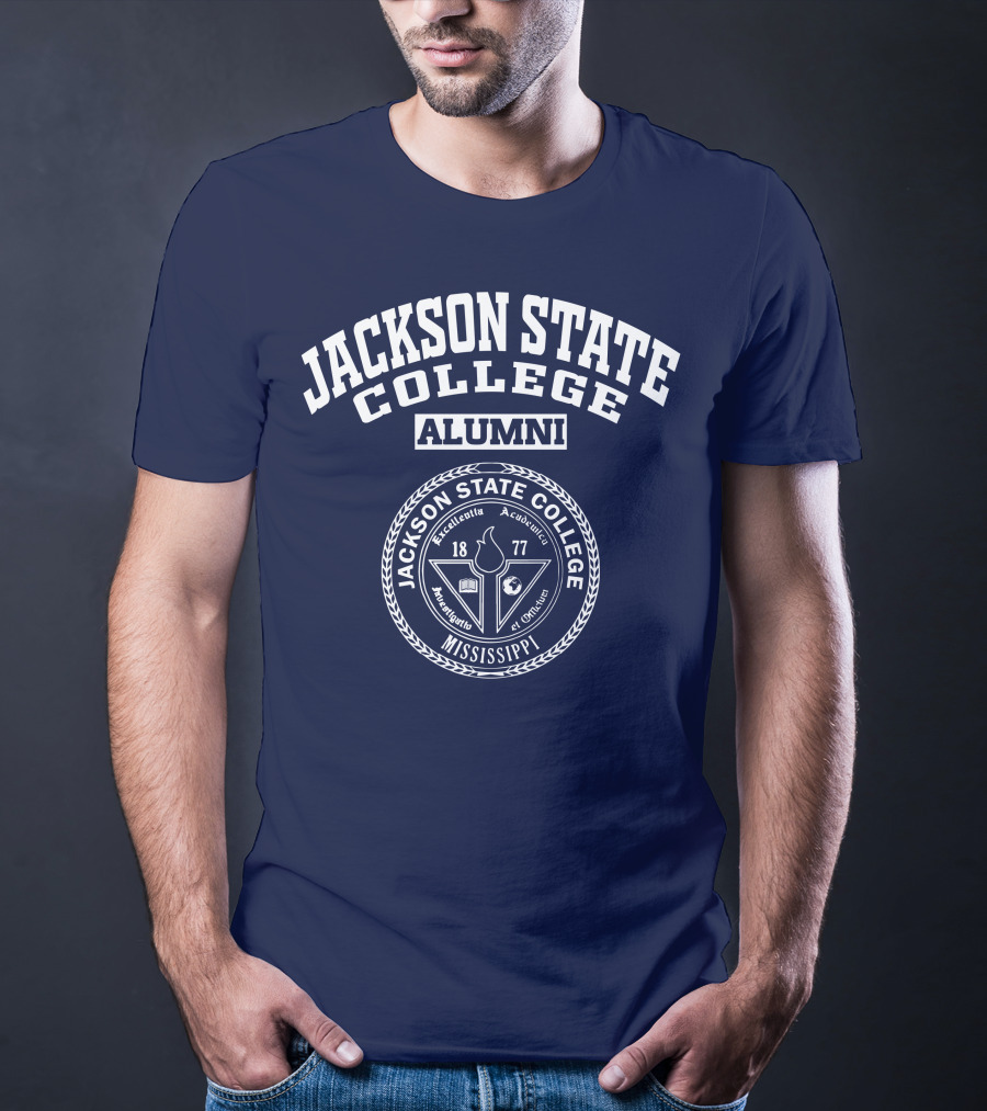 Jackson State College Alumni Mississippi 1877 Seal T-Shirt