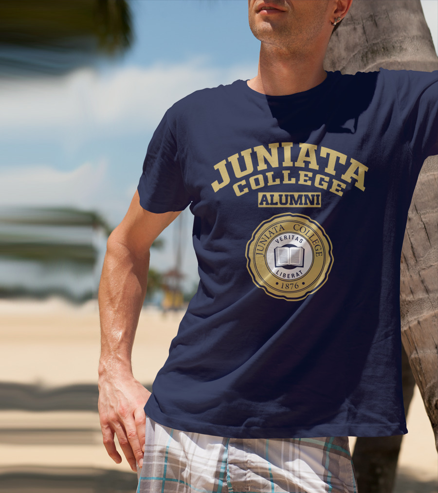 Juniata College Alumni Veritas Liberat Emblem 1876 T-Shirt