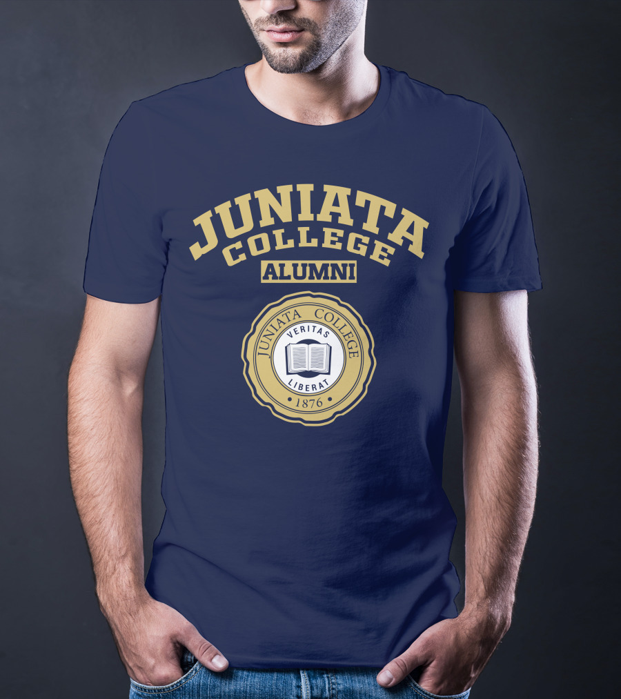 Juniata College Alumni Veritas Liberat Emblem 1876 T-Shirt