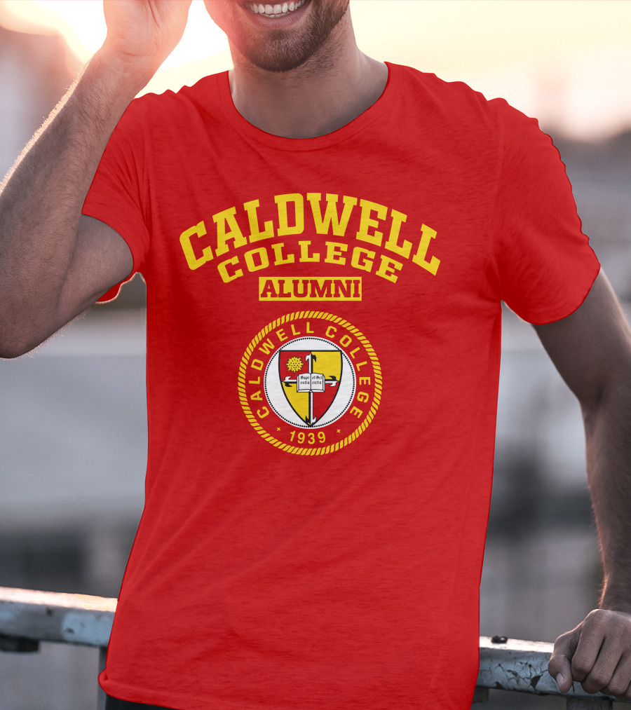 Caldwell College Alumni 1939 Shield Emblem T-Shirt