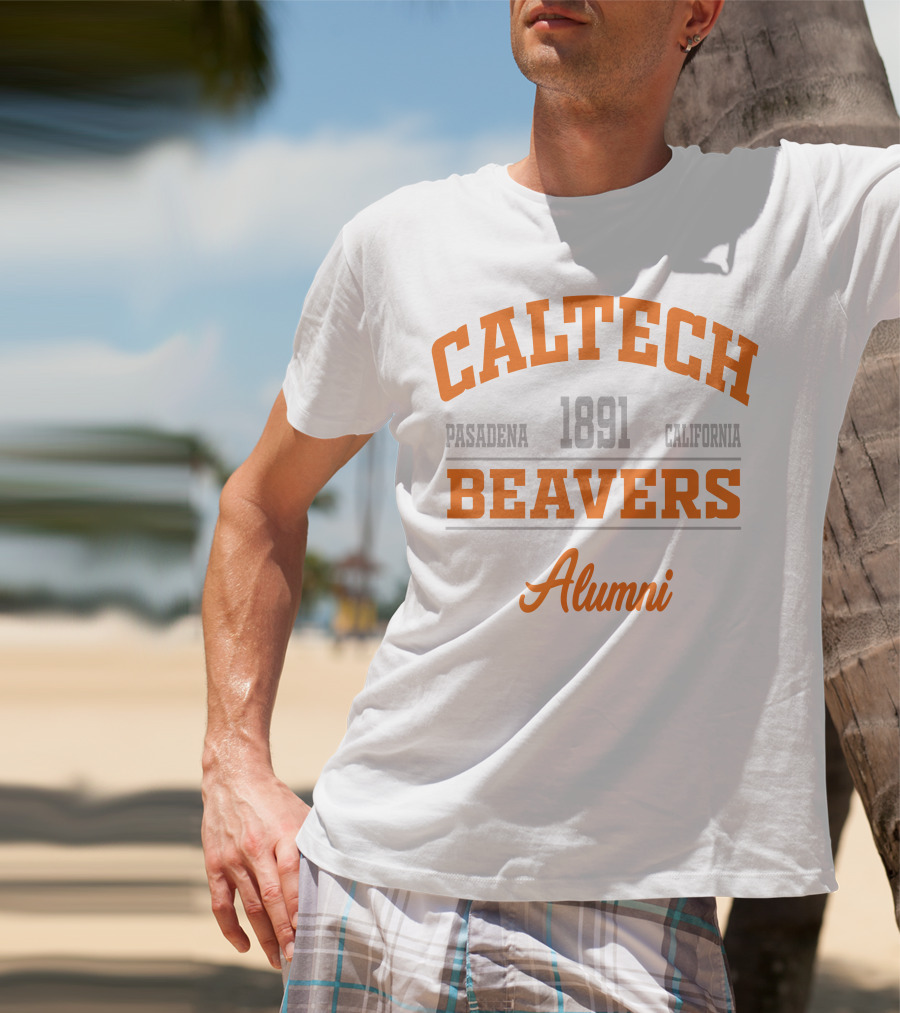 Caltech Beavers Alumni 1891 Pasadena California T-Shirt