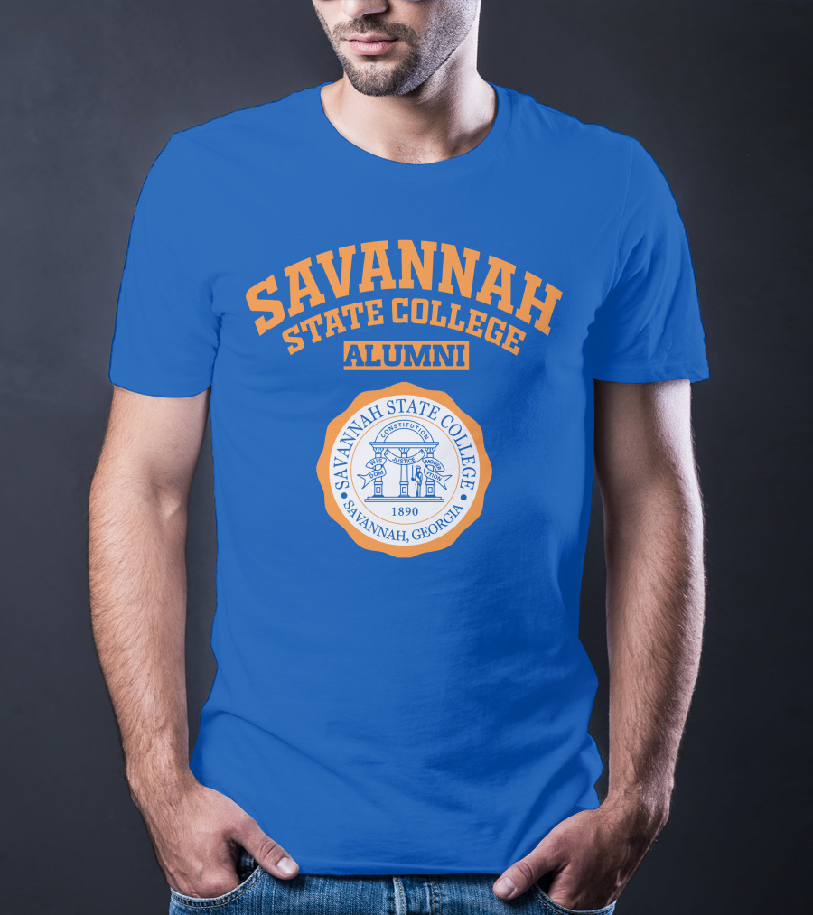 Savannah State College Alumni Seal 1890 Savannah Georgia T-Shirt
