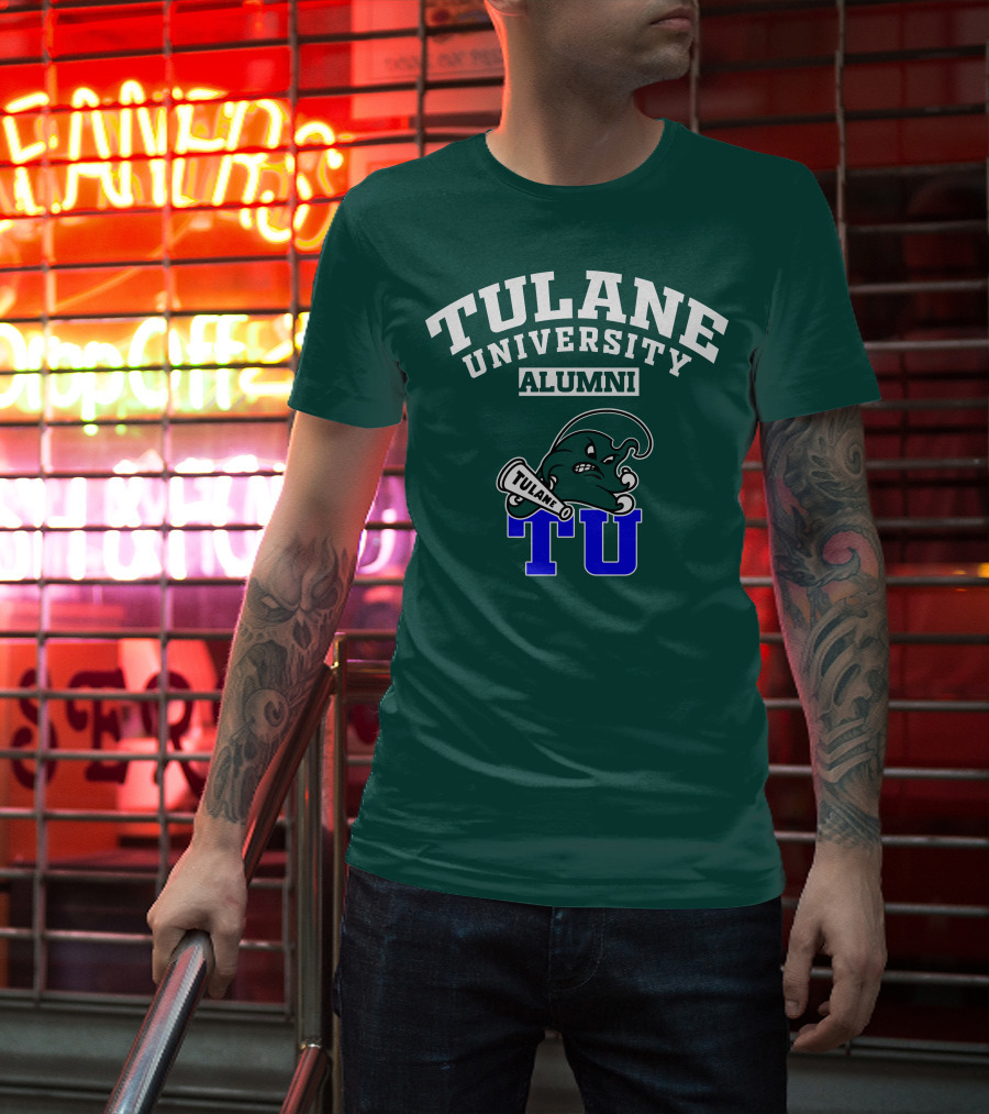 Tulane University Alumni Angry Wave TU T-Shirt