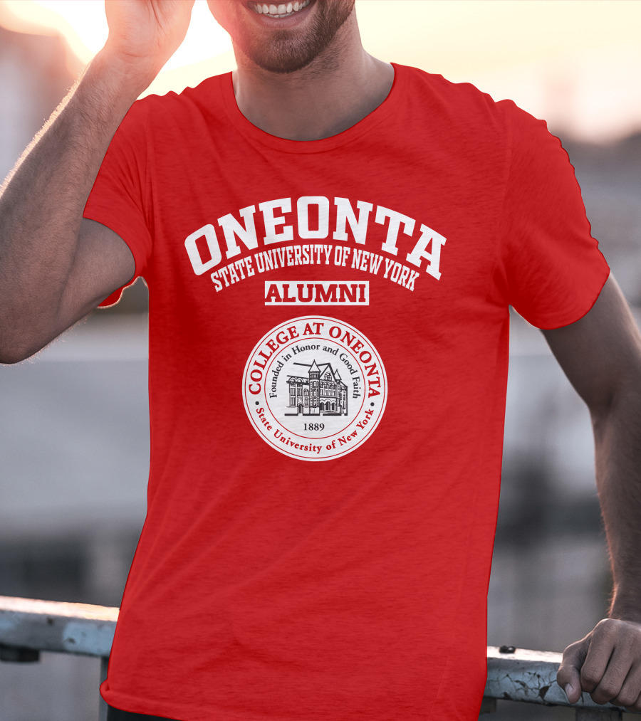 Oneonta State University Of New York Alumni College At Oneonta 1889 T-Shirt