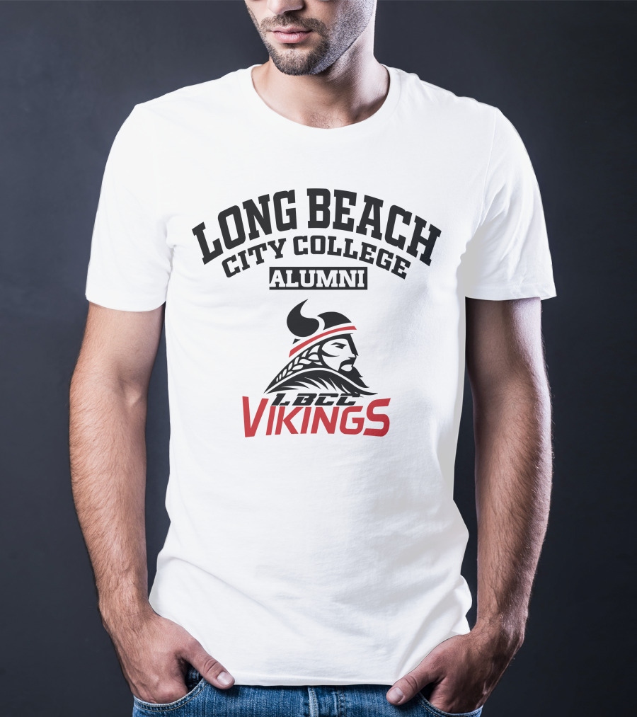 Long Beach City College Alumni LBCC Vikings T-Shirt