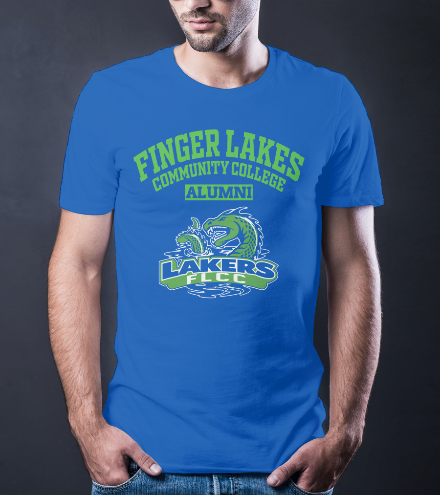 Finger Lakes Community College Alumni Lakers FLCC T-Shirt