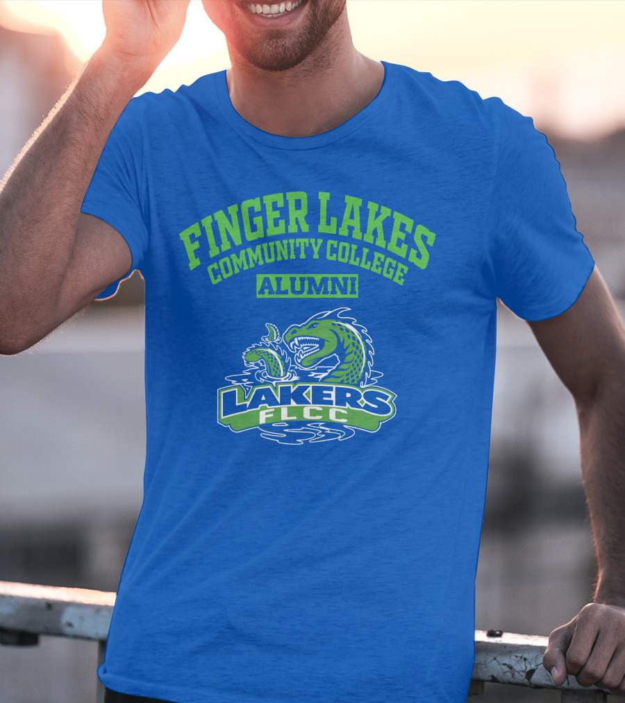 Finger Lakes Community College Alumni Lakers FLCC T-Shirt