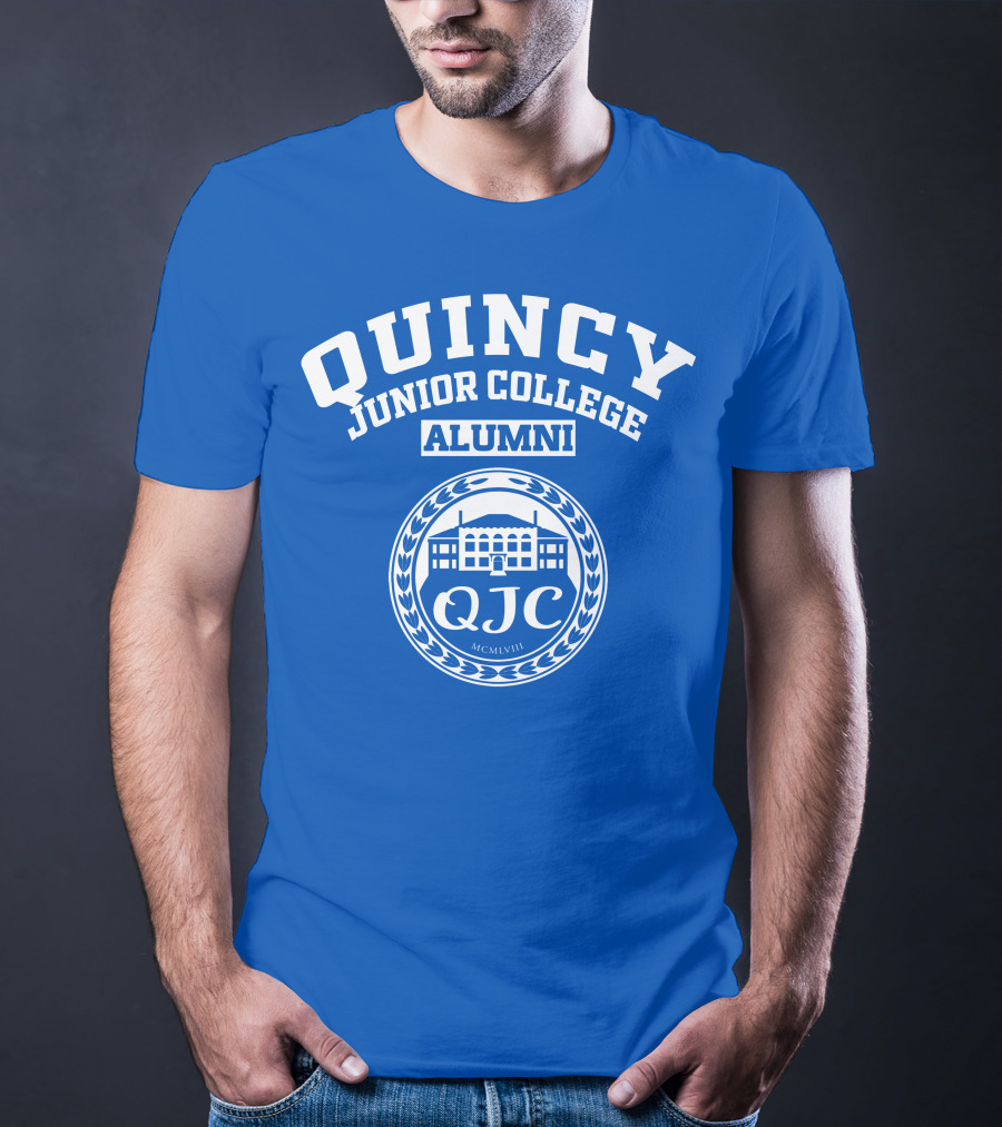 Quincy Junior College Alumni QJC MCMLVIII T-Shirt