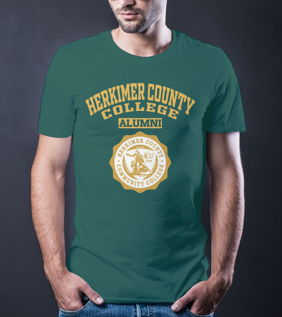 Herkimer County Community College Alumni Emblem 1966 T-Shirt