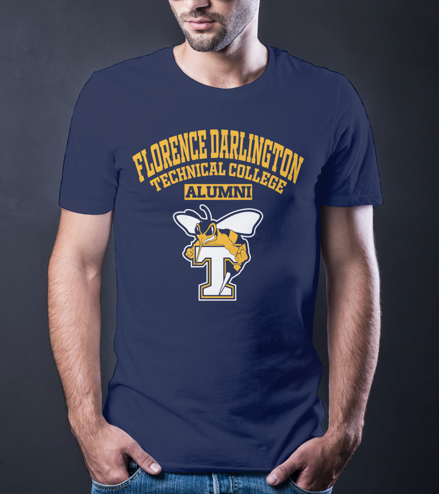 Florence Darlington Technical College Alumni Yellow Jacket T-Shirt