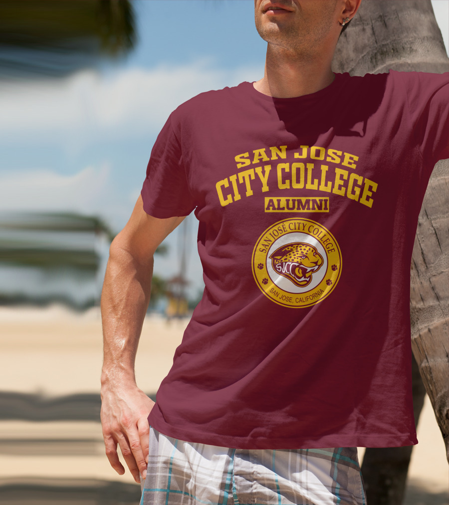 San Jose City College Alumni SJCC San Jose California T-Shirt