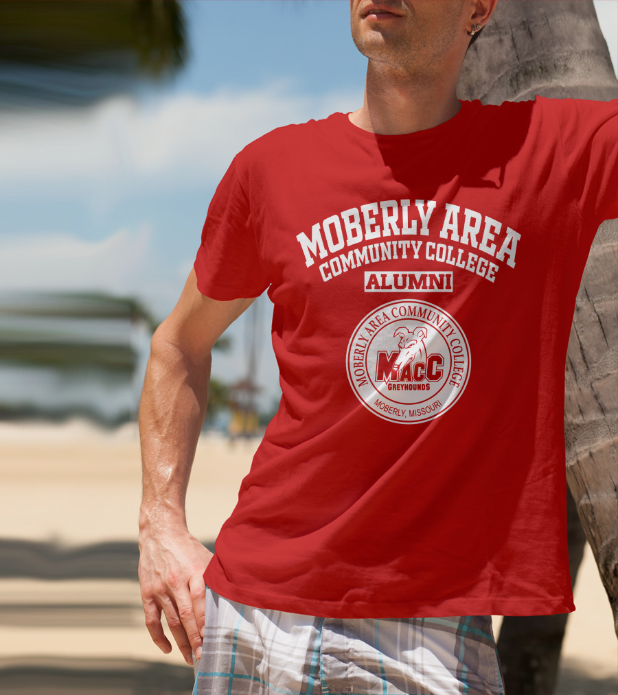 Moberly Area Community College Alumni MACC Greyhounds Moberly Missouri T-Shirt