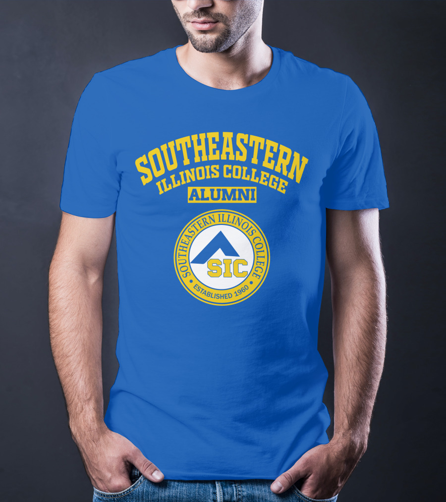 Southeastern Illinois College Alumni SIC Established 1960 Circle T-Shirt