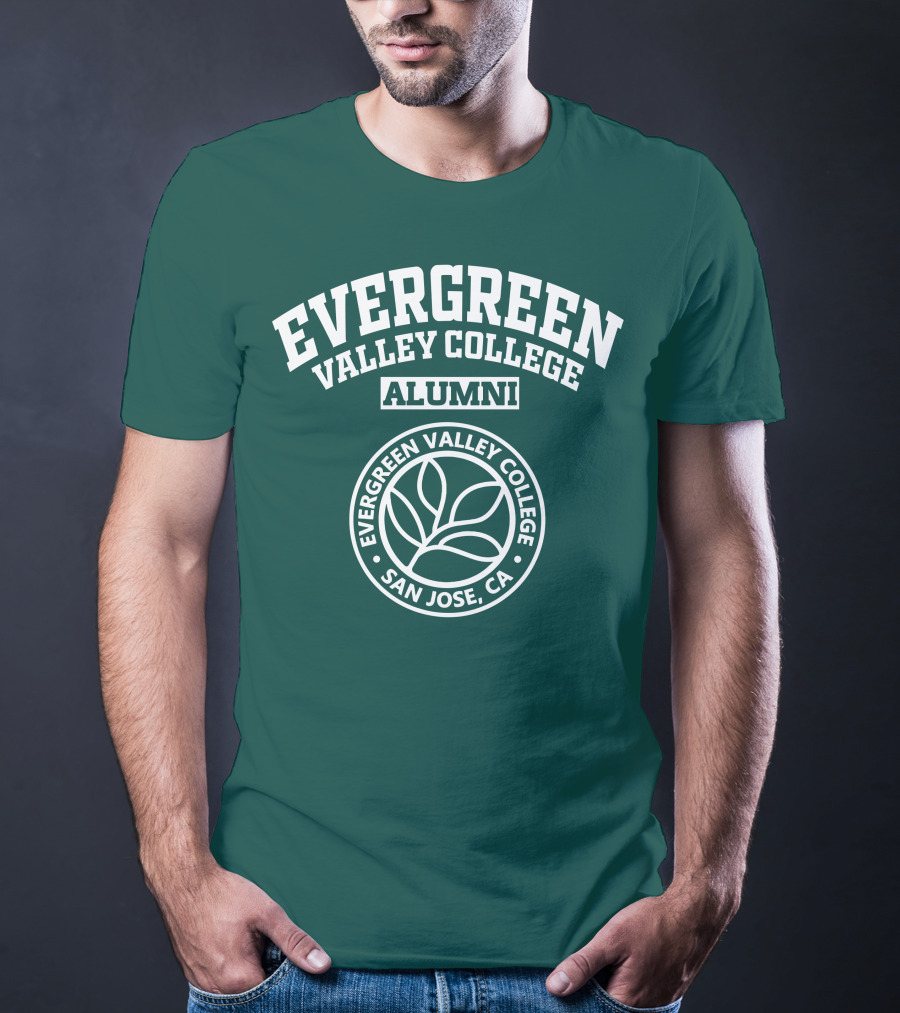 Evergreen Valley College Alumni San Jose CA T-Shirt