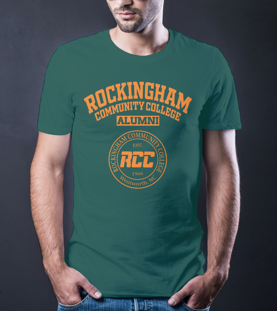 Rockingham Community College Alumni RCC Wentworth NC Est. 1966 T-Shirt