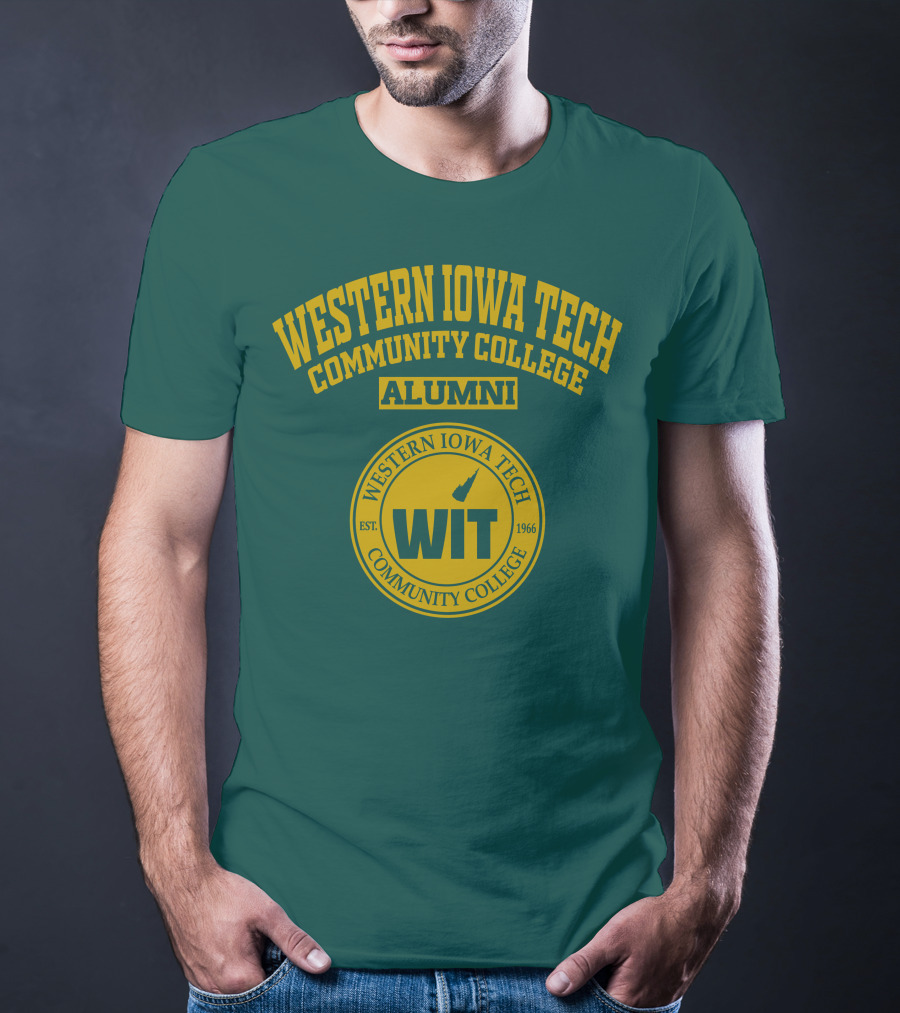Western Iowa Tech Community College Alumni WIT Logo Est. 1966 T-Shirt