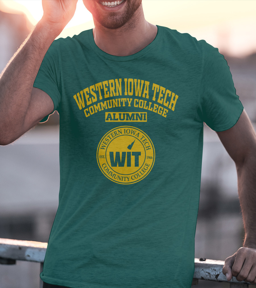 Western Iowa Tech Community College Alumni WIT Logo Est. 1966 T-Shirt