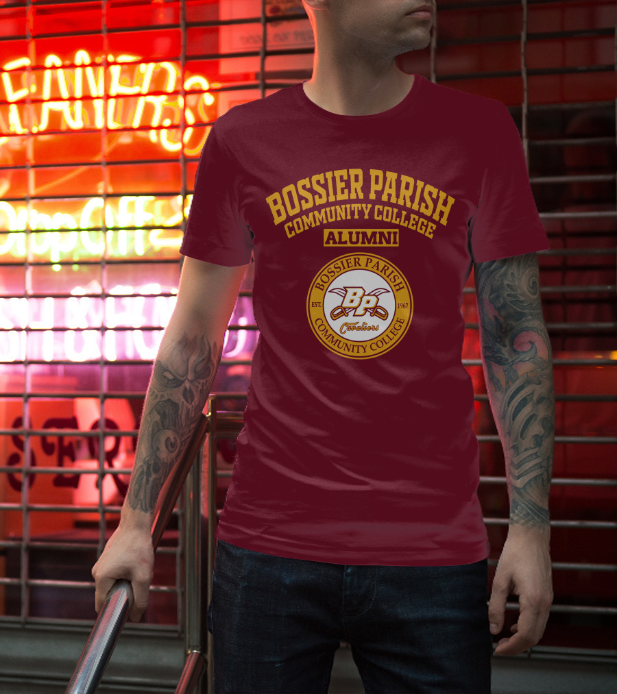 Bossier Parish Community College Alumni BP Cavaliers Est. 1967 T-Shirt
