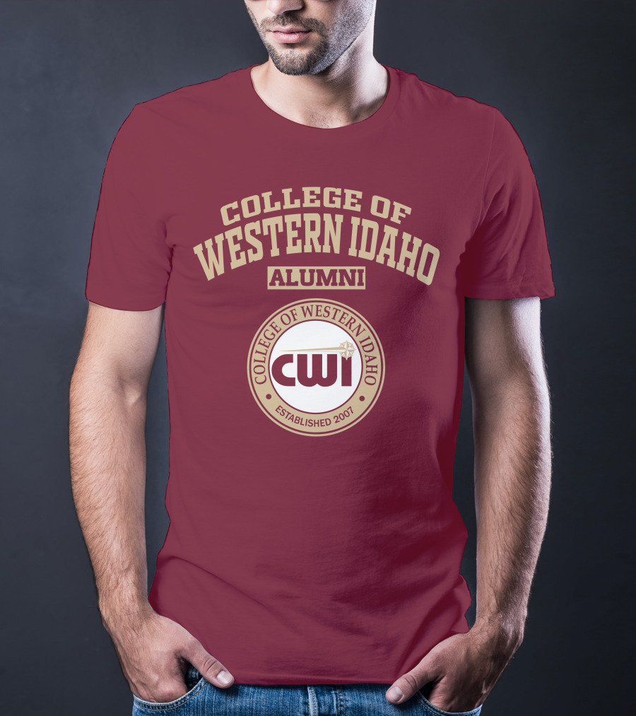 College Of Western Idaho Alumni Established 2007 CWI T-Shirt