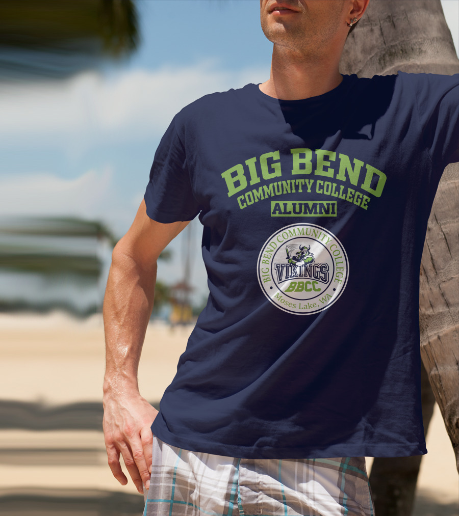 Big Bend Community College Alumni Vikings BBCC Moses Lake WA T-Shirt
