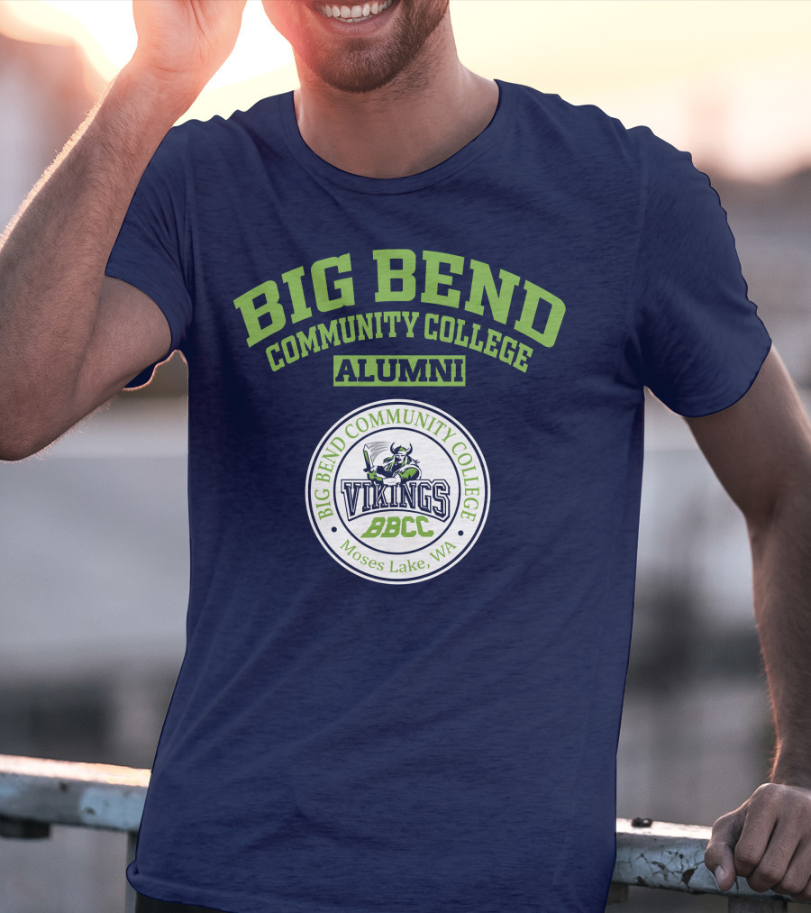 Big Bend Community College Alumni Vikings BBCC Moses Lake WA T-Shirt