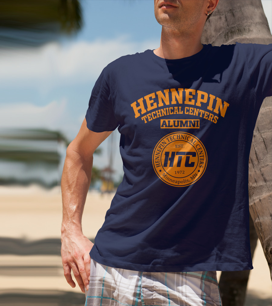 Hennepin Technical Centers Alumni HTC Est. 1972 Minneapolis MN T-Shirt