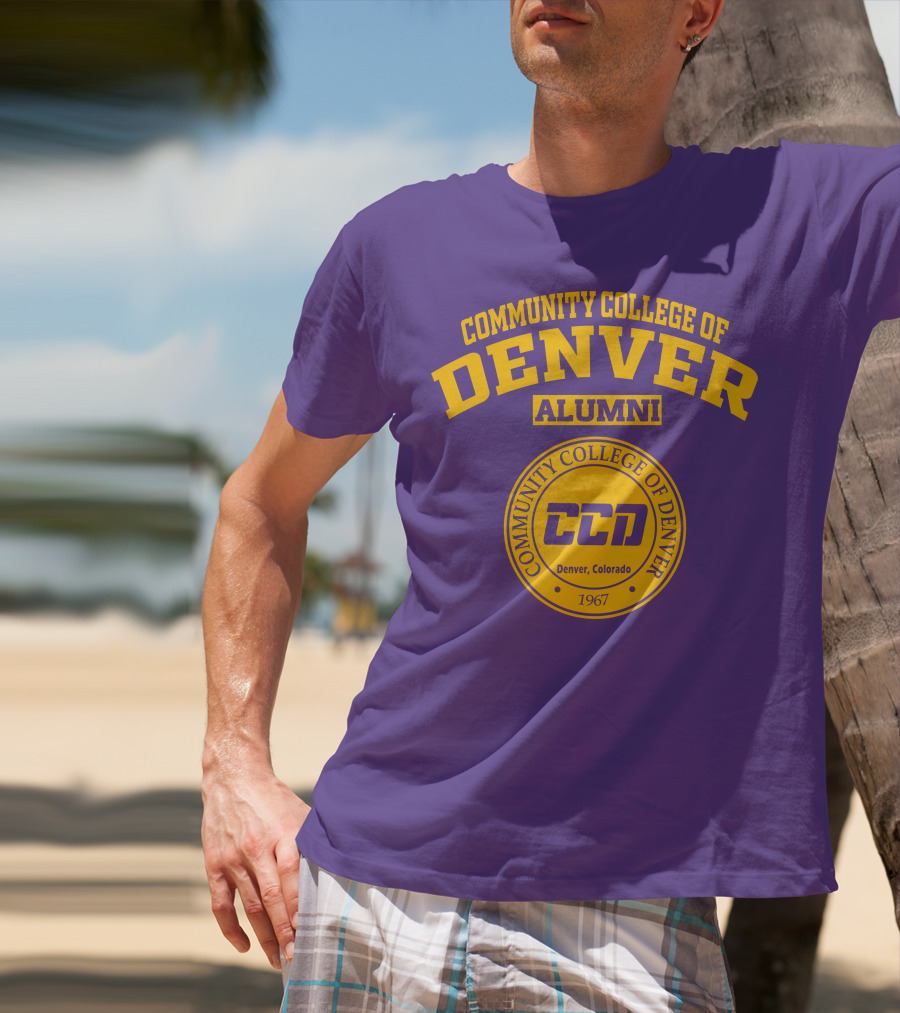 Community College Of Denver Alumni CCD 1967 Denver Colorado T-Shirt