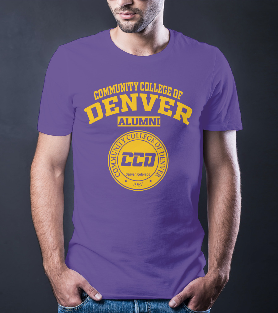 Community College Of Denver Alumni CCD 1967 Denver Colorado T-Shirt