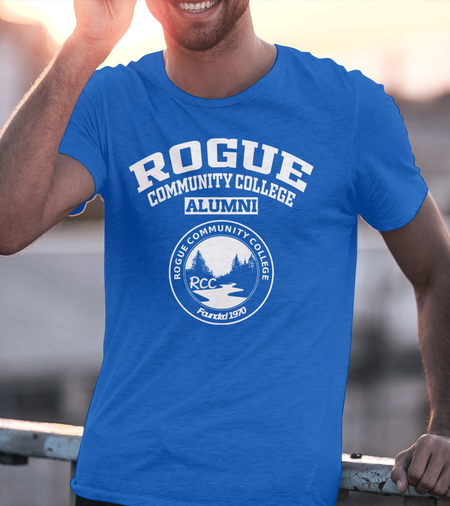 Rogue Community College Alumni RCC Founded 1970 T-Shirt